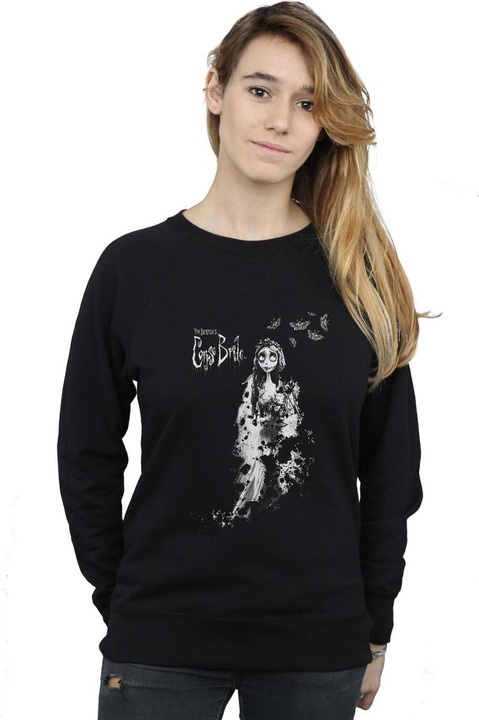 Actual product image Corpse Bride Womens/Ladies Distressed Bride Sweatshirt (XL)