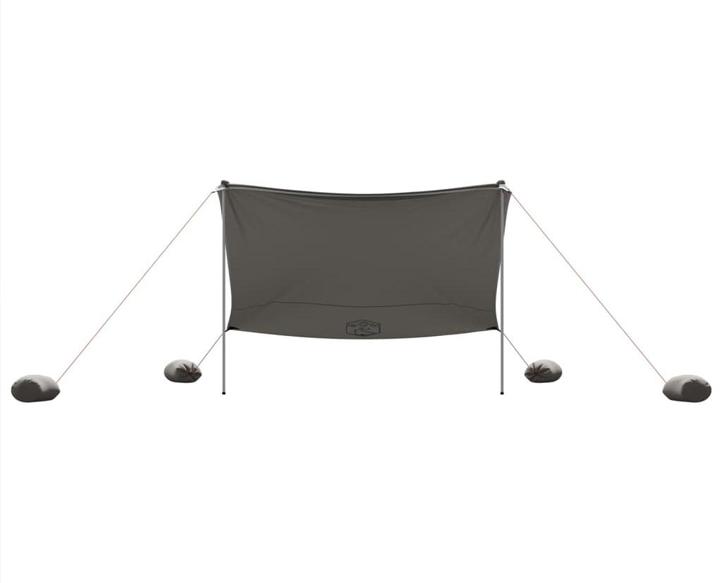 Produktbild VidaXL Strand-Schattenzelt mit Sandsäcken 304 x 300 cm (Strandzelt + Strandmuschel, 0.18 kg, 8 Personen)