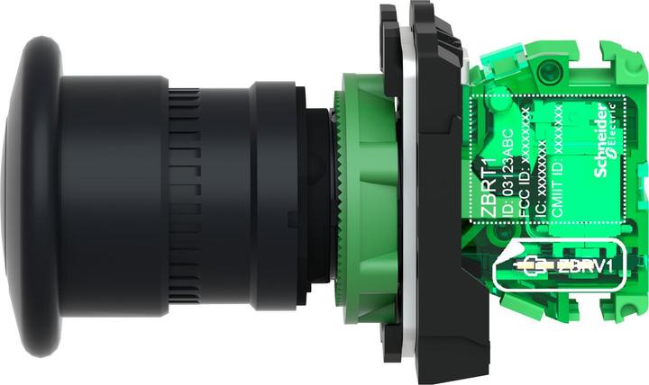 Produktbild Schneider Electric Push button 40mm mushroom Tansmitter