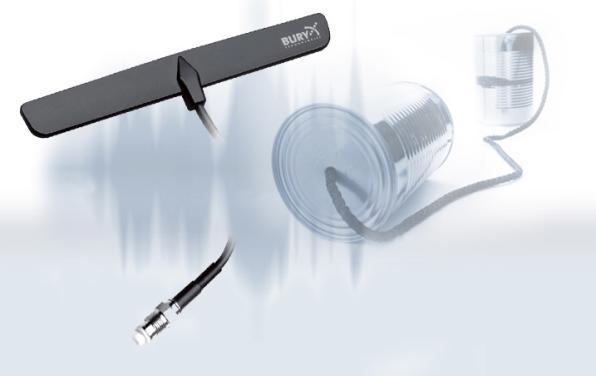 Produktbild THB Bury Bury Little-Flat Antenne - 900/1800 MHz (Dualband)