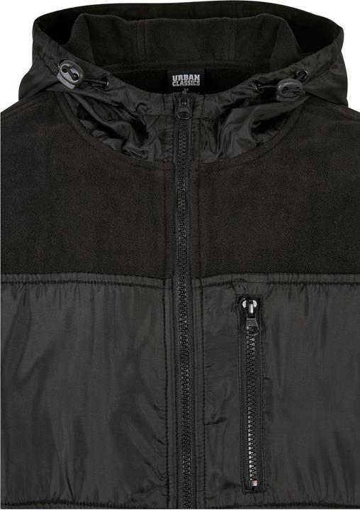 Actual product image Urban Classics Hooded Micro Fleece Jacket - 19437 (S)