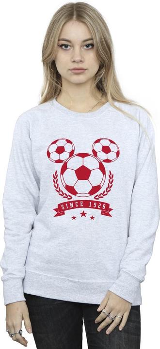 Immagine prodotto Disney Mickey Football Head Felpa Donna (L)
