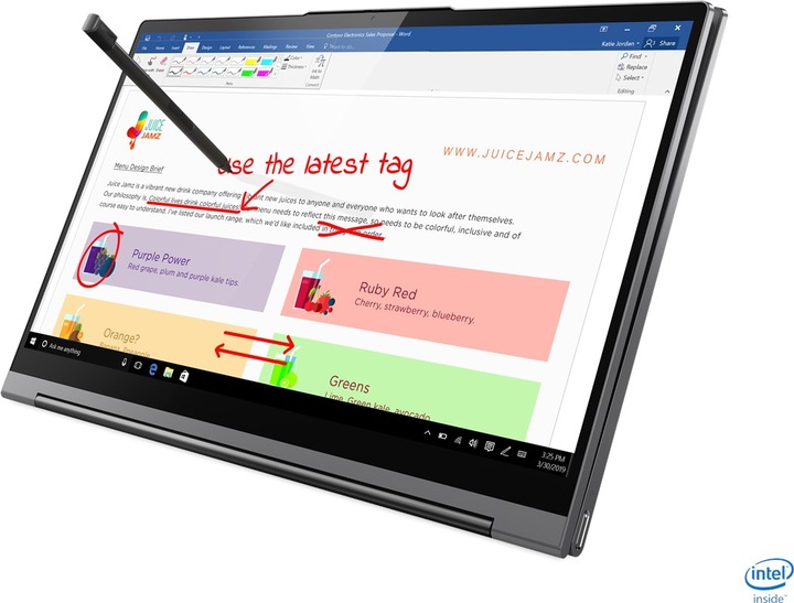 Actual product image Lenovo Yoga C940 (14", Intel Core i7-1065G7, 16 GB, 1000 GB, CH)