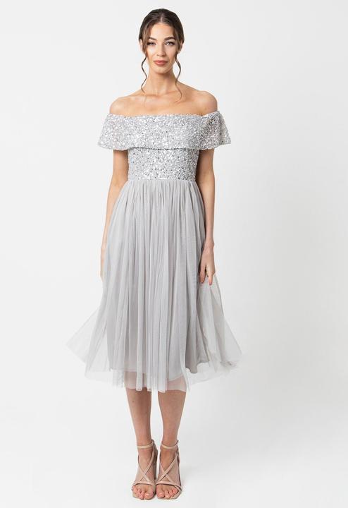 Produktbild Herba Maya Deluxe Damen-Bardot-Kleid (36)