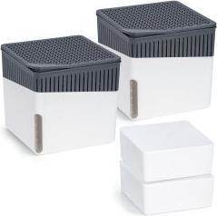 Produktbild Wenko 2 Cube Raumentfeuchter, 2x 500,0 g (40 m²)