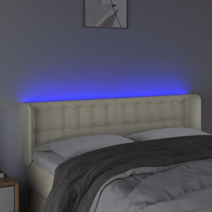 Actual product image vidaXL LED Kopfteil (147 x 16 x 88 cm)