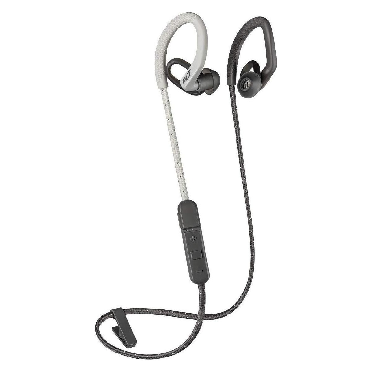 HP Poly BackBeat Fit 350 (6 h, Sans fil), Écouteurs, Gris, Blanc