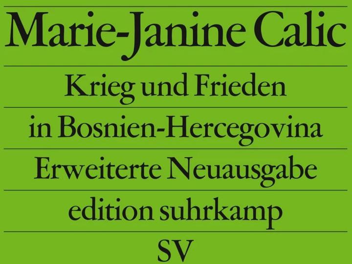 Produktbild Der Krieg in Bosnien-Hercegovina (Deutsch, Marie-Janine Calic, 1995)