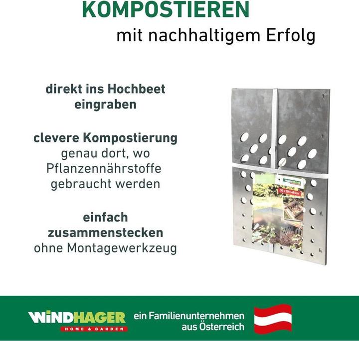 Image du produit Windhager Système de compostage en hauteur