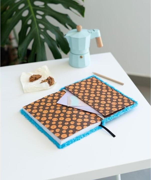 Immagine prodotto Sesame Street Cookie Monster A5 premium plush notebook (A5, Copertina rigida)