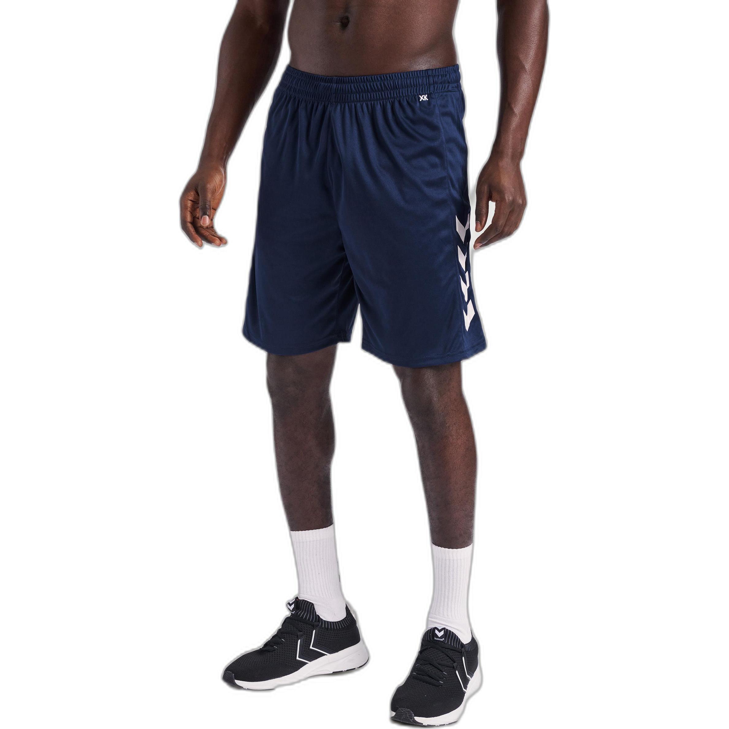 hummel, Unisex, Sporthose, Core Xk Poly Shorts (XL), Blau, XL