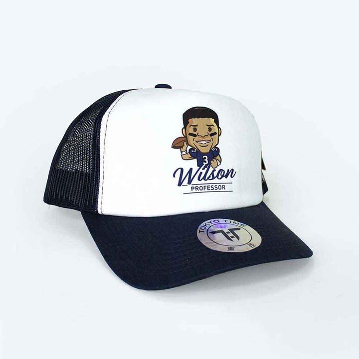 Tokyo Time Russell Wilson NFLPA Emoji Mesh-Back Cap