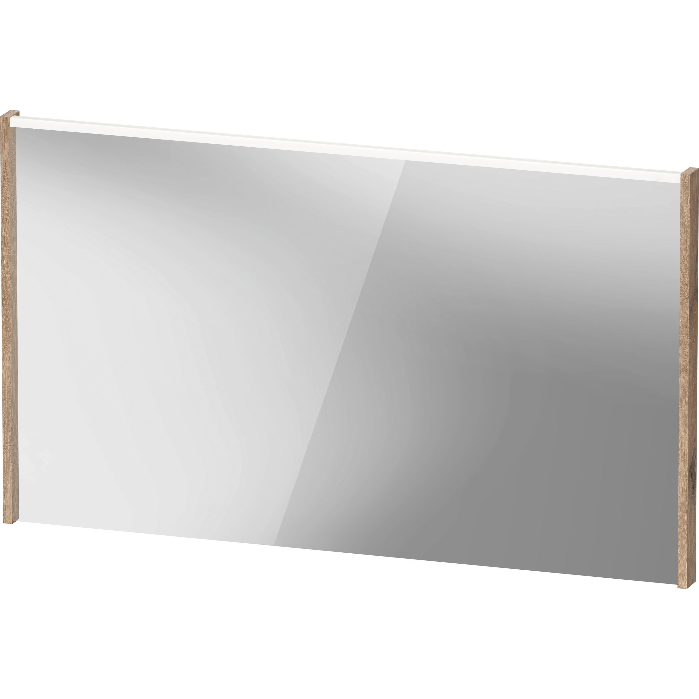 Duravit, Spiegelschrank, D-Code Spiegel, LED-Lichtfeld oben, 1200x700mm, externer Lichtschalter notwendig, 9 W