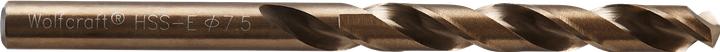 Produktbild wolfcraft 1 Metallbohrer HSS-Co ø7,5x109mm (7.5 mm)