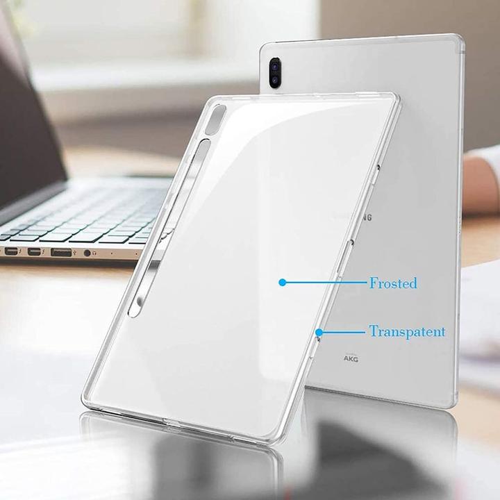 Actual product image König Design Tablet Case for Samsung Galaxy Tab S7 FE Protective Case Cover Cases Transparent New (Galaxy Tab S7 FE)