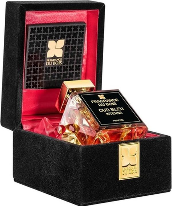Actual product image Fragrance du Bois Unisex Oud Bleu Intense Perfume 100ml (Extrait De Parfum, 100 ml)