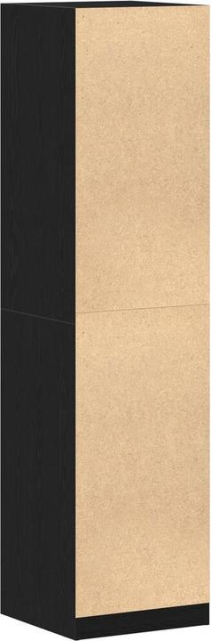 Immagine prodotto vidaXL Armadio in nero, rovere, 50x50x200 cm in materiale ligneo (50 x 50 x 200 cm)