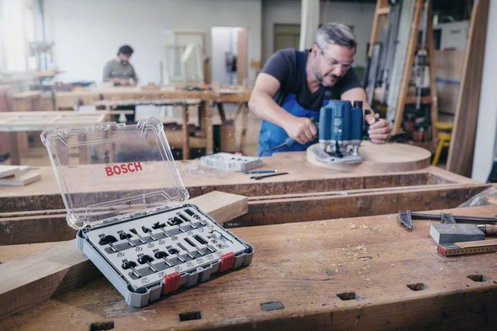 Immagine prodotto Bosch Professional Zubehör Set di frese per scanalatura con gambo da 8 mm