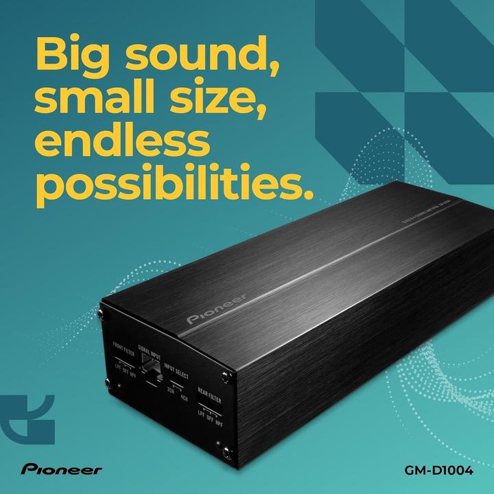 Image du produit Pioneer Gm-D1004 (Amplificateur 4 canaux)