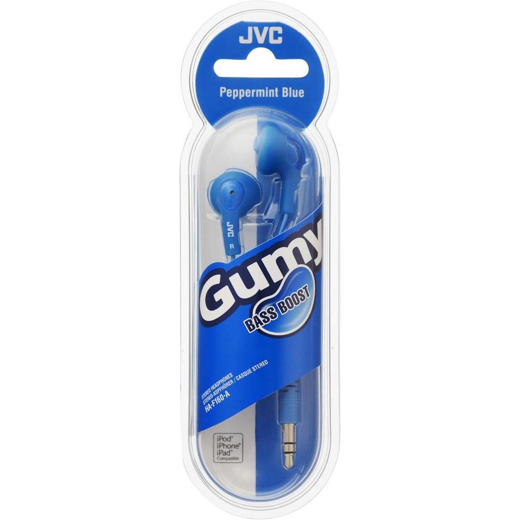 Thumbnail - JVC Ha-F160 (keine Geräuschunterdrückung, Kabelgebunden), Kopfhörer, Blau