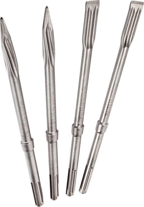 Immagine prodotto Bosch Professional Zubehör Set di scalpelli PRO SDS max-5C, scalpello a punta 400 mm, scalpello piatto 25 x 400 mm, 2+2 pezzi. (25 mm)