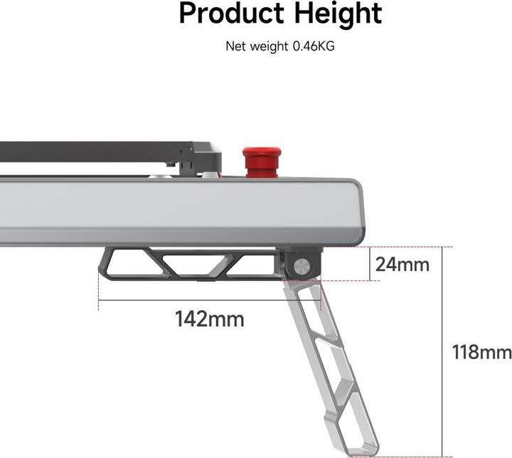 Actual product image Ortur Laser Master 3 Foldable Feet (Accessories)