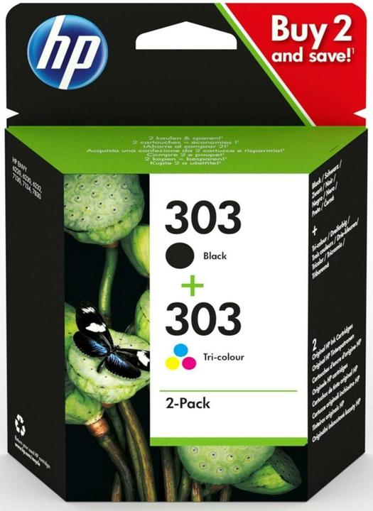 Produktbild HP Original Tintenpatrone 303 Gelb (24 Stück)