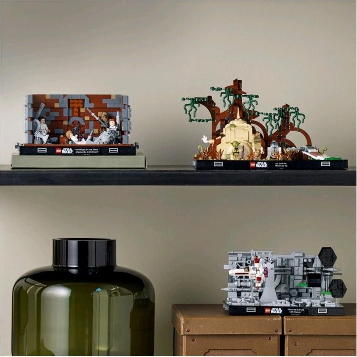 Immagine prodotto LEGO Star Wars 75330 Addestramento Jedi a Dagobah Diorama (75330, LEGO Star Wars)