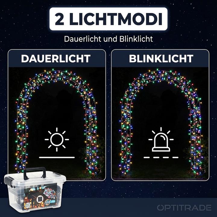 Produktbild Champ Lichterkette Solar 400 LED (4 m)
