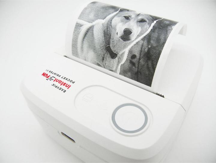 Image du produit Easypix InstantFUN Pocket Printer P1 (Thermodirecte, Noir et blanc)