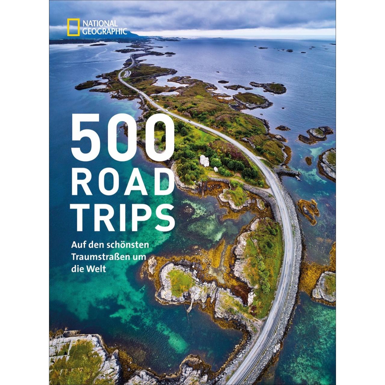 Thumbnail - 500 Roadtrips, Ratgeber von Verlagsservice Dietmar Schmitz Gmbh, National Geographic Society/Partner