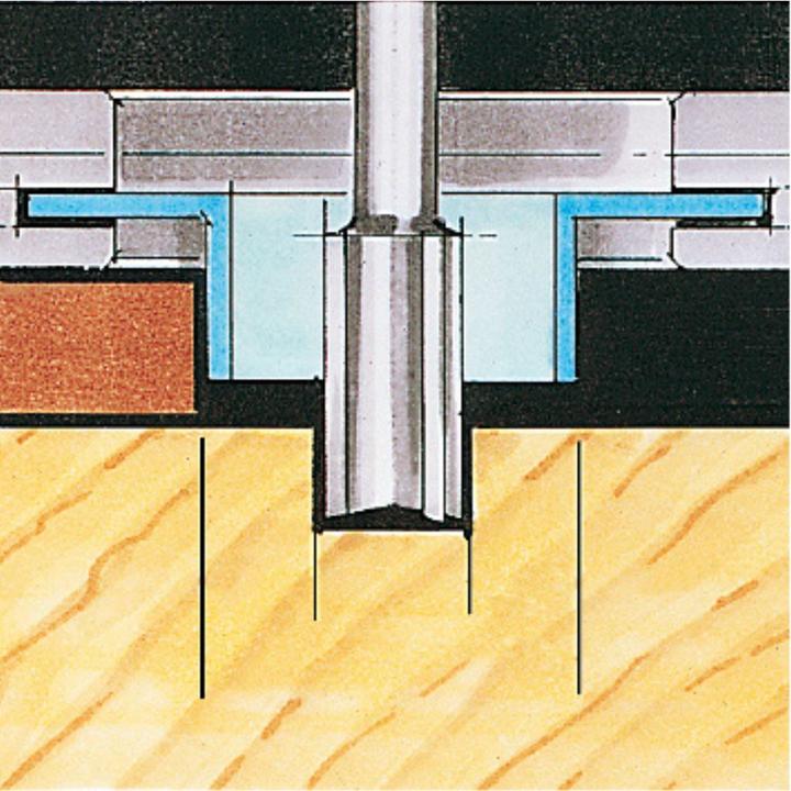 Produktbild Bosch Professional Zubehör Kopierhülse für Bosch-Oberfräsen, mit Schnellverschluss, 16 mm