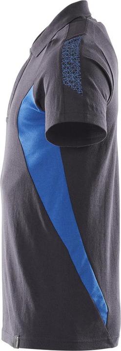 Produktbild Mascot Polo Accelerate Schwarzblau/Azurblau Gr.L