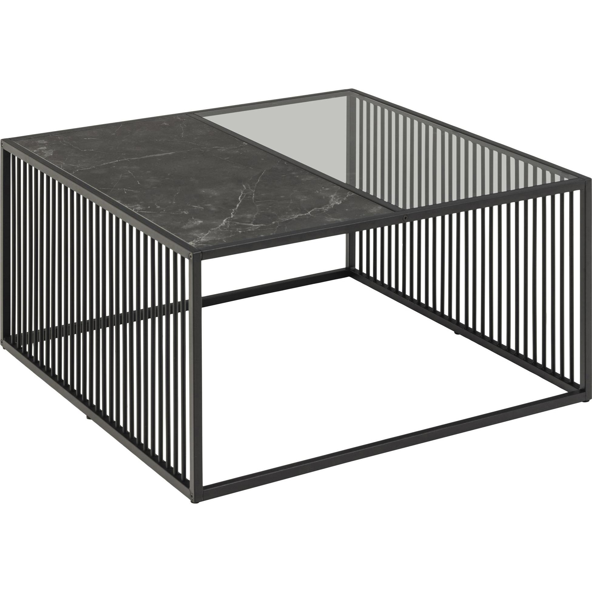 AC Design, Couchtisch + Beistelltisch, Strington (80 x 80 x 40 cm)