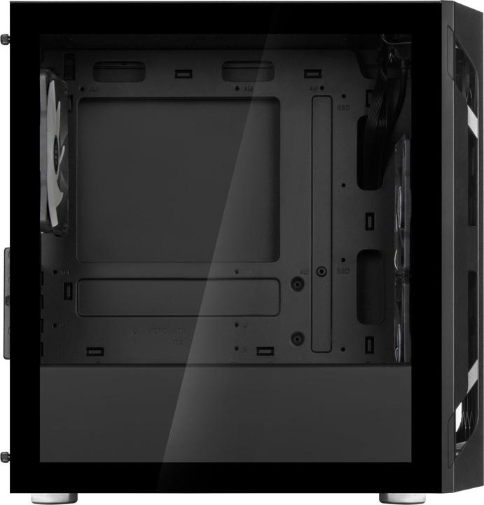 Produktbild Silverstone Fara H1M Pro Micro-ATX Gehäuse - Tempered Glass, ARGB (mATX, Mini-ITX, Mini-DTX)