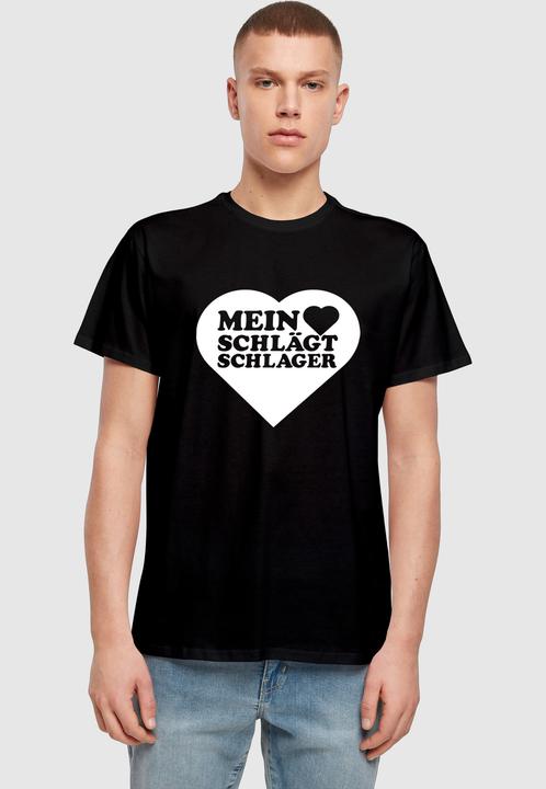 Produktbild Merchcode MHSS Herz Weiss Basic T-Shirt - 172365 (S)