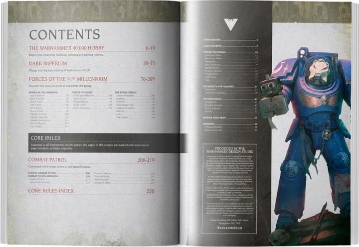 Image du produit Games Workshop Warhammer 40,000 Core Book (2023)