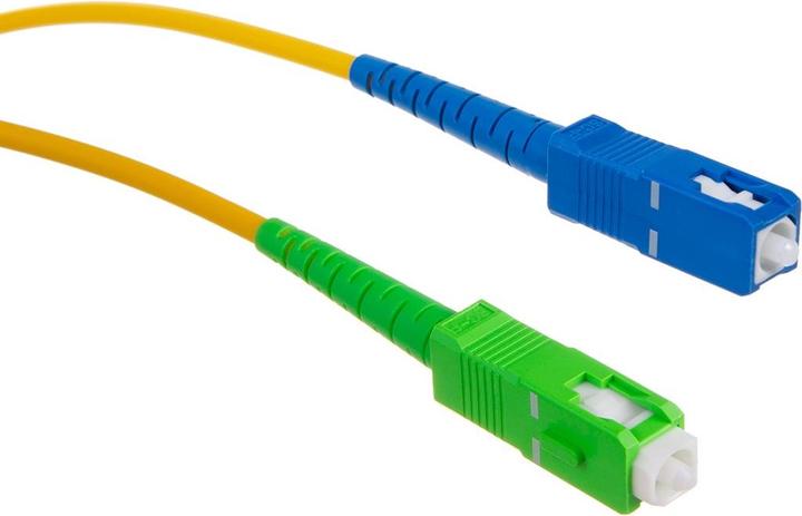 Productafbeelding No Name Patchkabel światłowód kabel Maclean SC/APC-SC/UPC SM 9/125 LSZH jednomodowy długość 15m simplex (15 m)