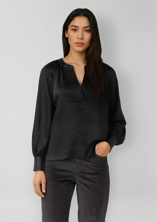 Immagine prodotto s.Oliver Bluse Tunikabluse im aus Satin-Stoff im Relaxed Fit (32)