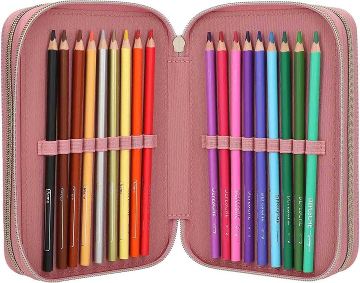 Immagine prodotto Schmidt Spiele Miss Melody - Triple Pencil Case DUSTY ROSE