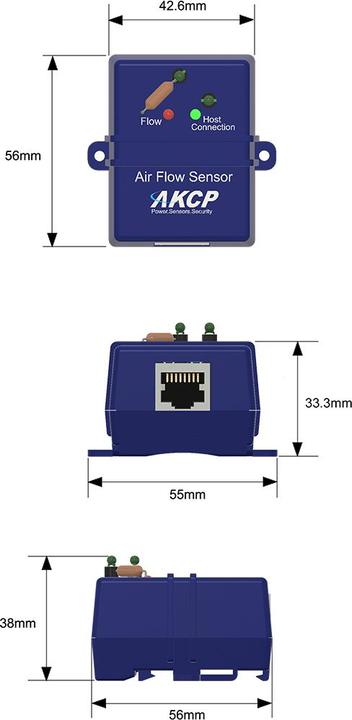 Produktbild AKCP AFS00 - Luftstromsensor
