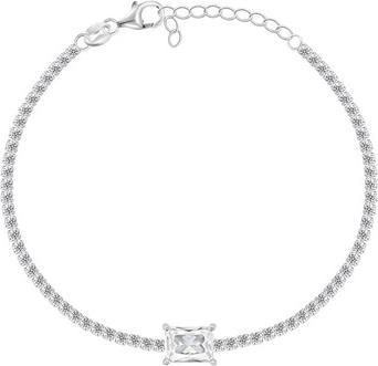 Immagine prodotto Brilio Argento - Orecchini placcati oro con zirconi colorati Fiori EA1033YRBW