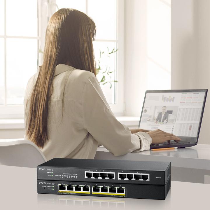 Produktbild Zyxel GS1915-8EP (8 Ports)