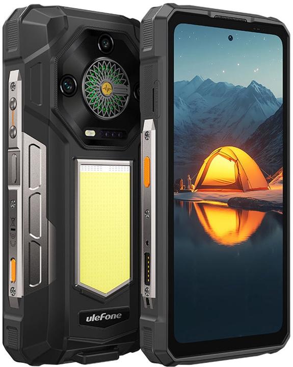 Actual product image Ulefone MOBILE PHONE ARMOR 33/33 (512 GB, Phantom Black, 6.95", Dual SIM, 4G)