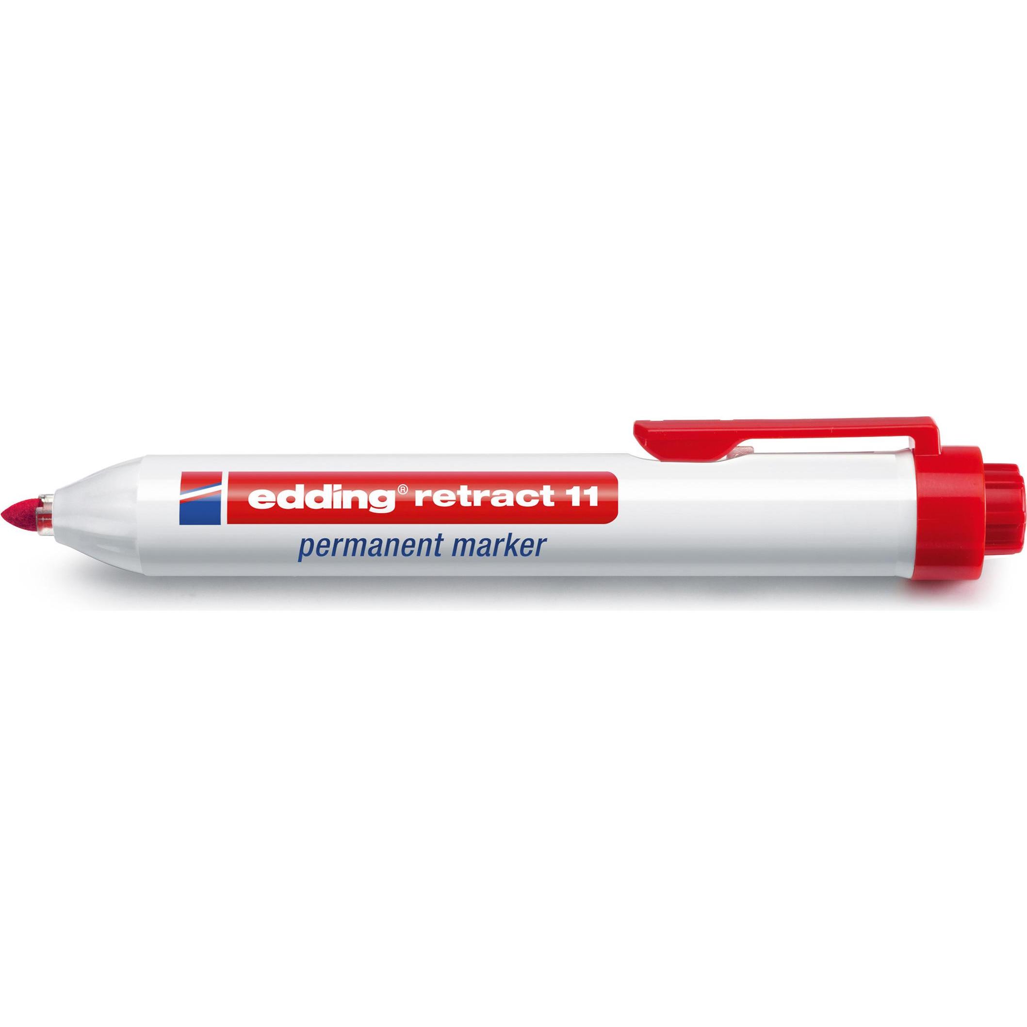 Thumbnail - Edding, Marker, Permanent Marker 11 rot (Rot, 3 mm, 1 x)