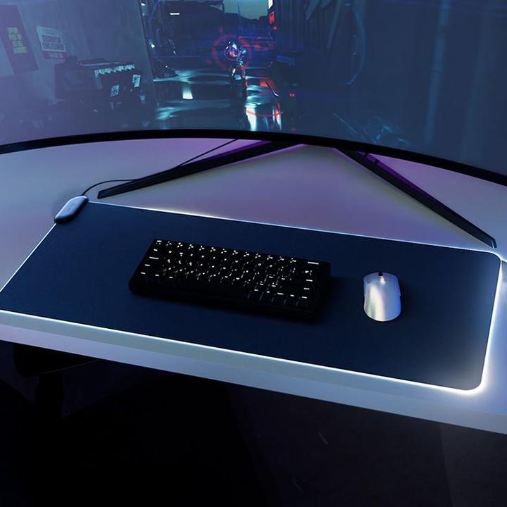 Actual product image Hyte CNVS Gaming Mouse Pad, ARGB - black (XXL)