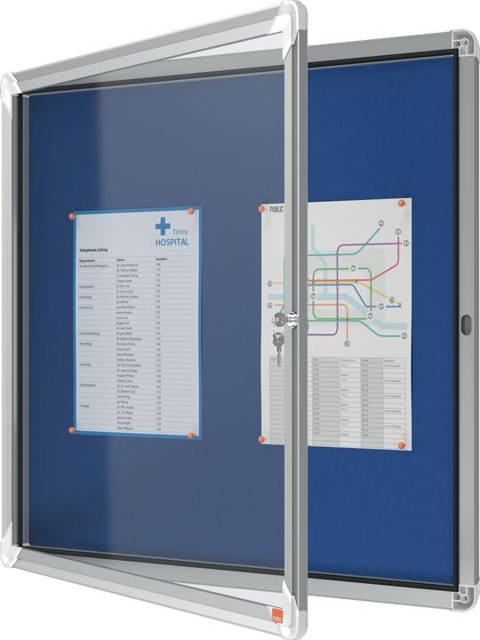 Image du produit Nobo Vitrine d'affichage Premium Plus intérieur feutre (Tableau d'affichage, 53.20 x 69.20 cm)
