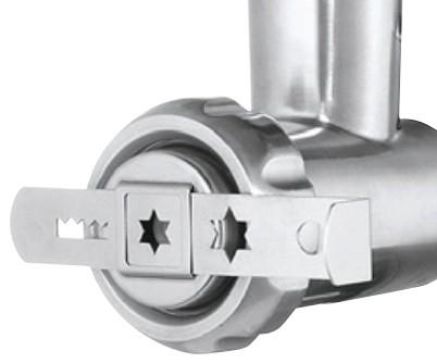 Produktbild WMF Fleischwolf 2 Lochscheiben Edelstahlmesser Profi Plus/ Küchenminis Maschine