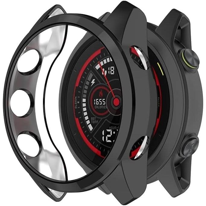 Thumbnail - Strap-it TPU Hülle (Silikon, Forerunner 745), Uhrenarmband, Schwarz