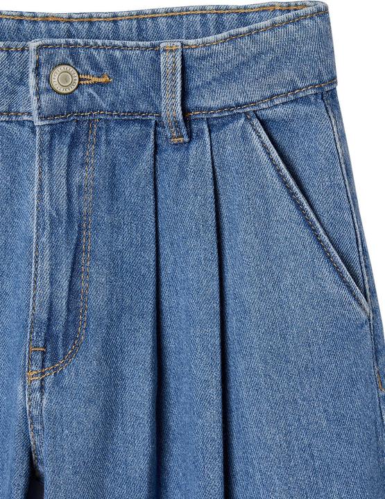 Immagine prodotto Vertbaudet Weite Mädchen Jeans mit Bundfalten, Bundweite verstellbar (104)